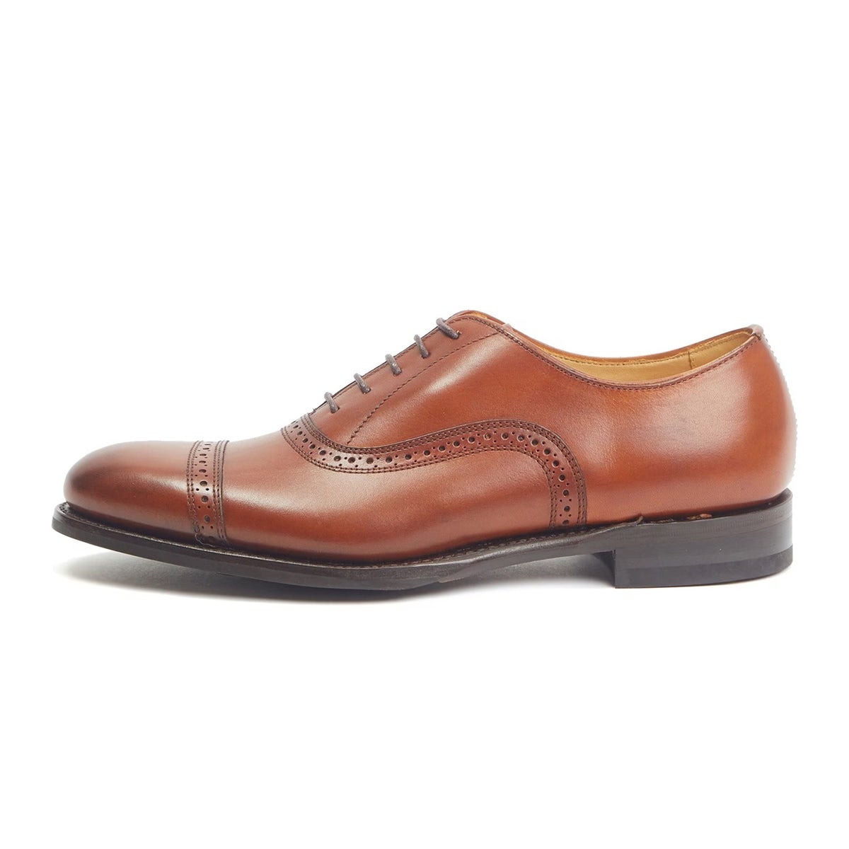 トレーディングポスト T1912 BROWN パンチドキャップトゥ メンズ