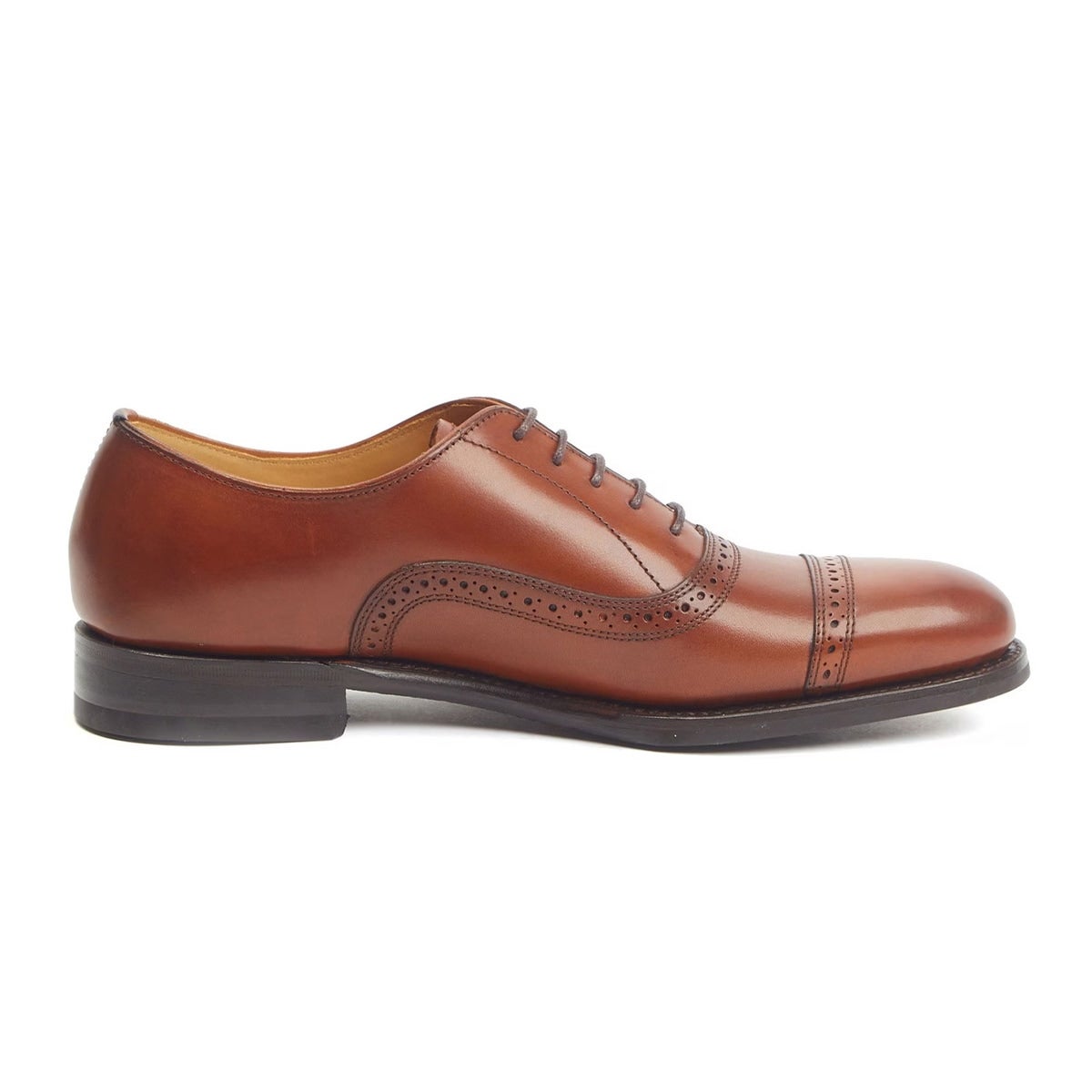 トレーディングポスト T1912 BROWN パンチドキャップトゥ メンズ