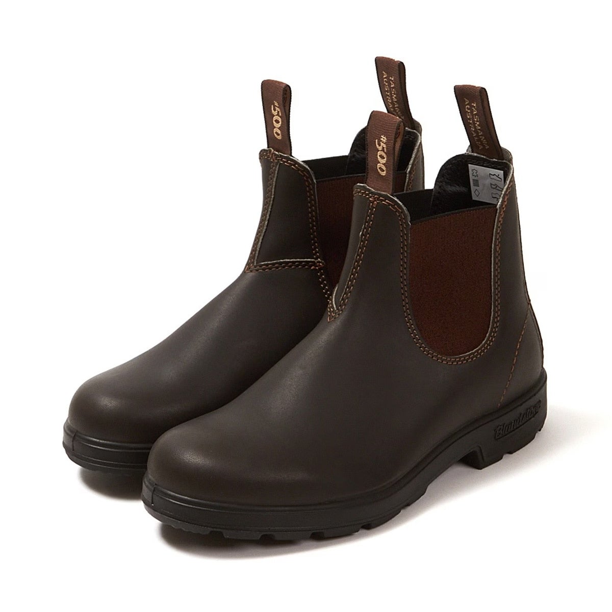 ブランドストーン 500050 BROWN サイドゴアブーツ メンズ | TRADING POST