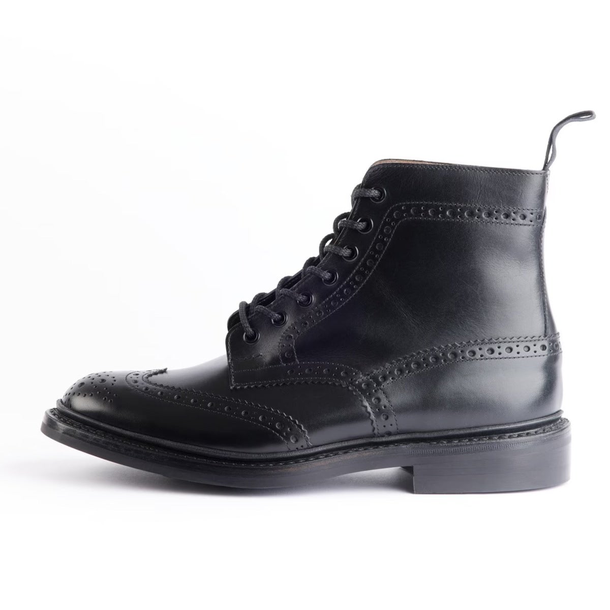 トリッカーズ STOW BLACK ウィングチップ メンズ | TRADING POST