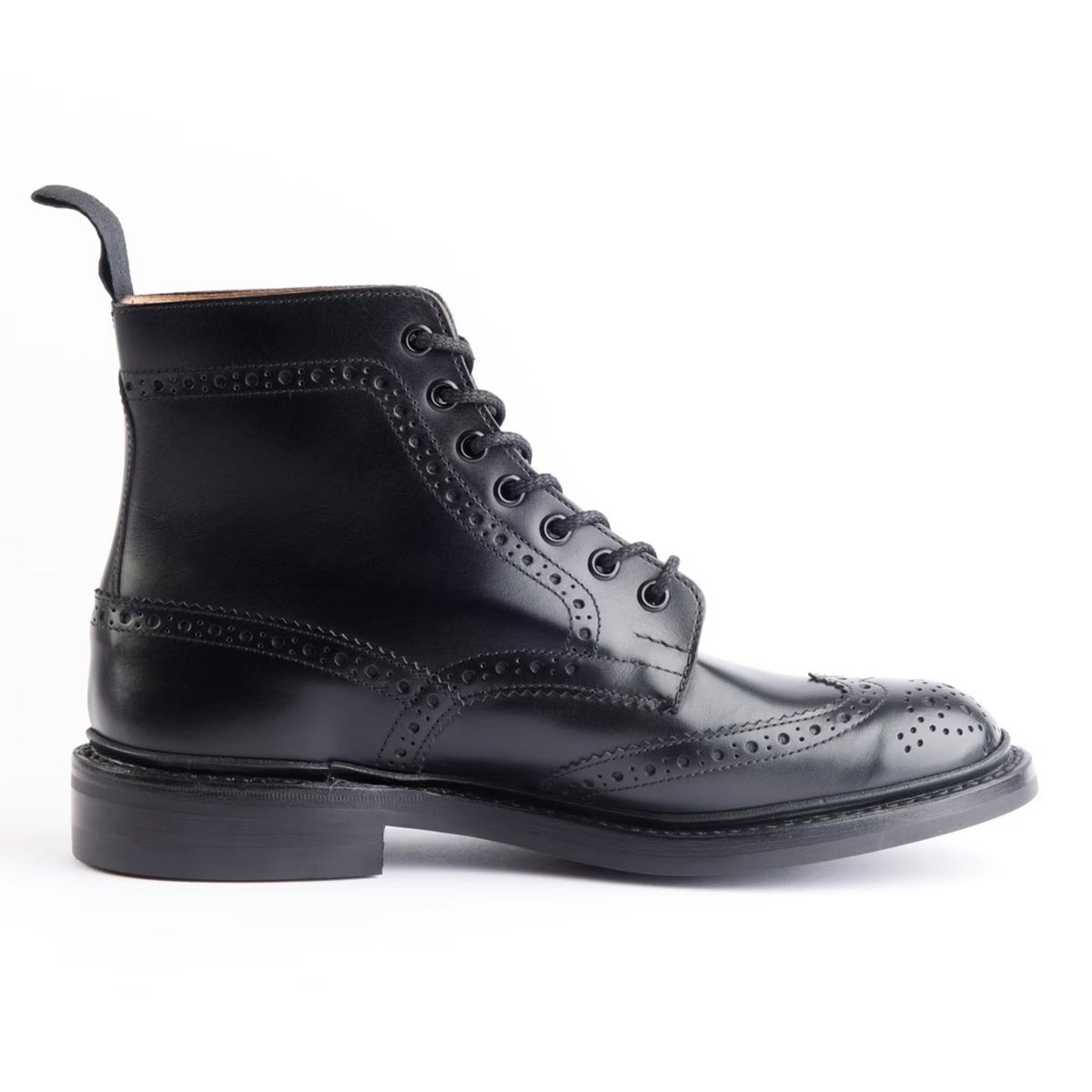 トリッカーズ STOW BLACK ウィングチップ メンズ | TRADING POST