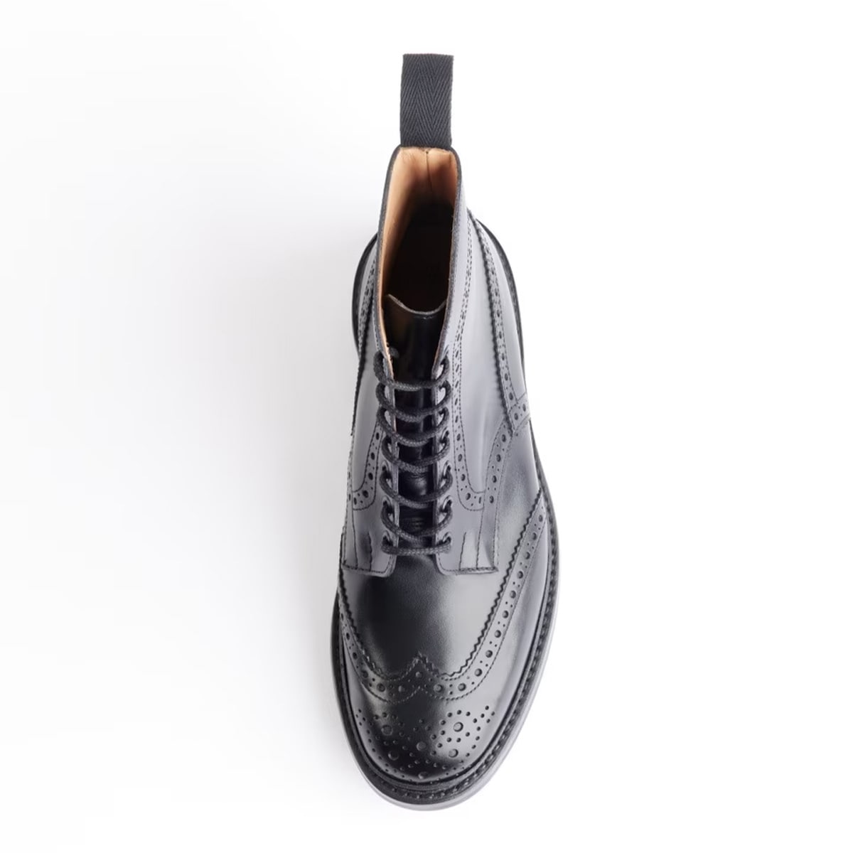トリッカーズ STOW BLACK ウィングチップ メンズ | TRADING POST