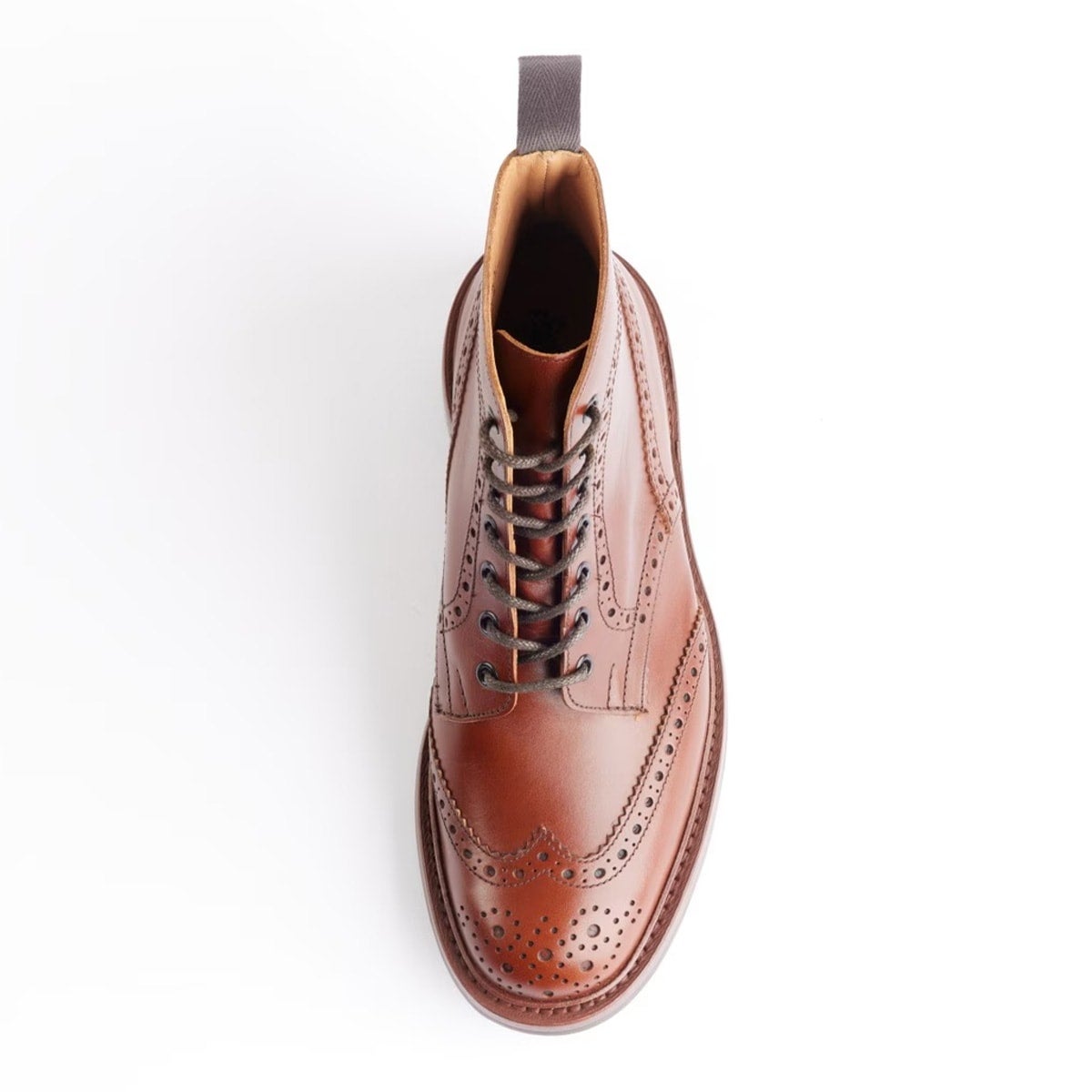 トリッカーズメンズ ウィングチップ ドレスシューズ ブラウン トリッカーズ STOW MARRON ウィングチップ メンズ | TRADING POST