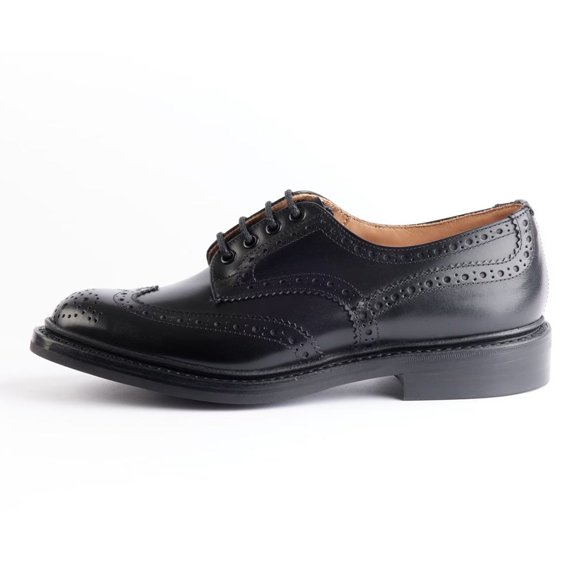 トリッカーズ バートン|BOURTON BLACK ウィングチップ メンズ