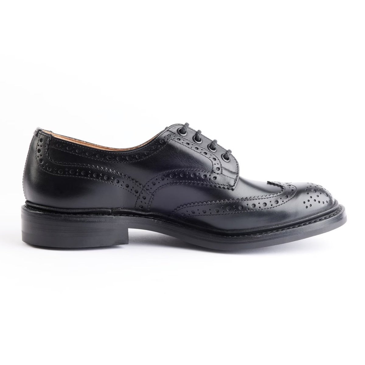 トリッカーズ バートン|BOURTON BLACK ウィングチップ メンズ