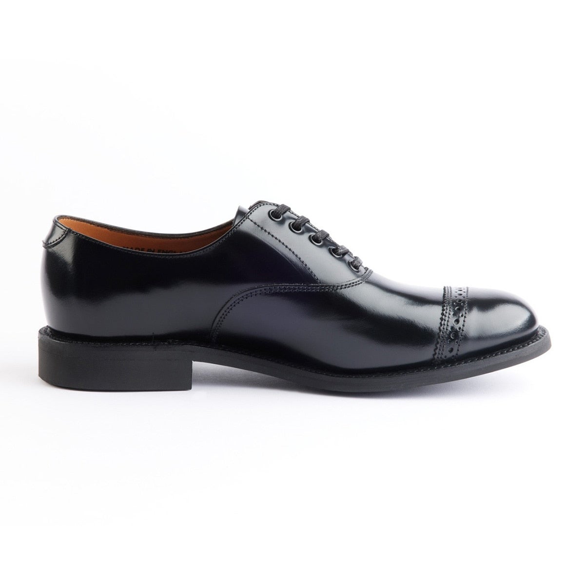 サンダース MILITARY PUNCHED CAP OXFORD BLACK パンチドキャップ