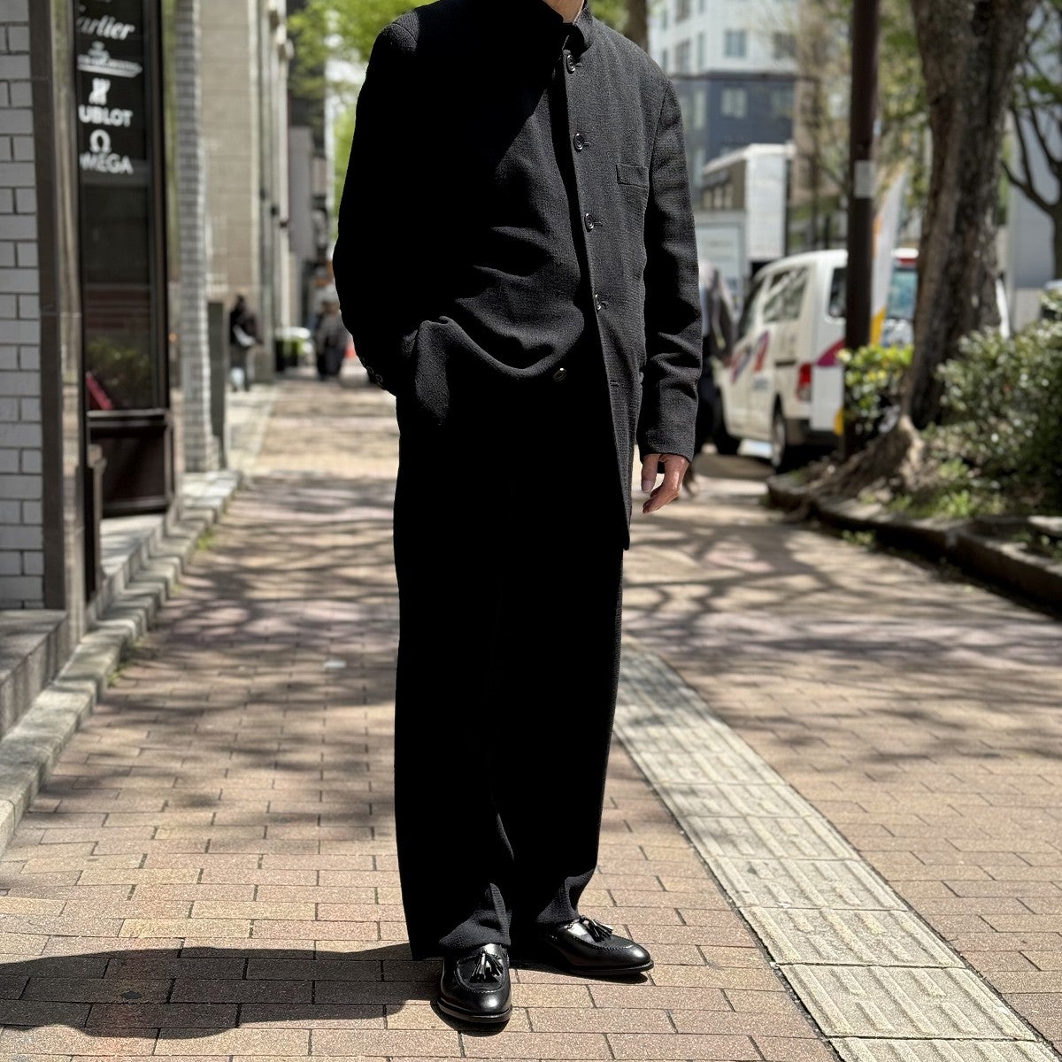 SALE】トレーディングポスト BLACK タッセルローファー メンズ[サイズ