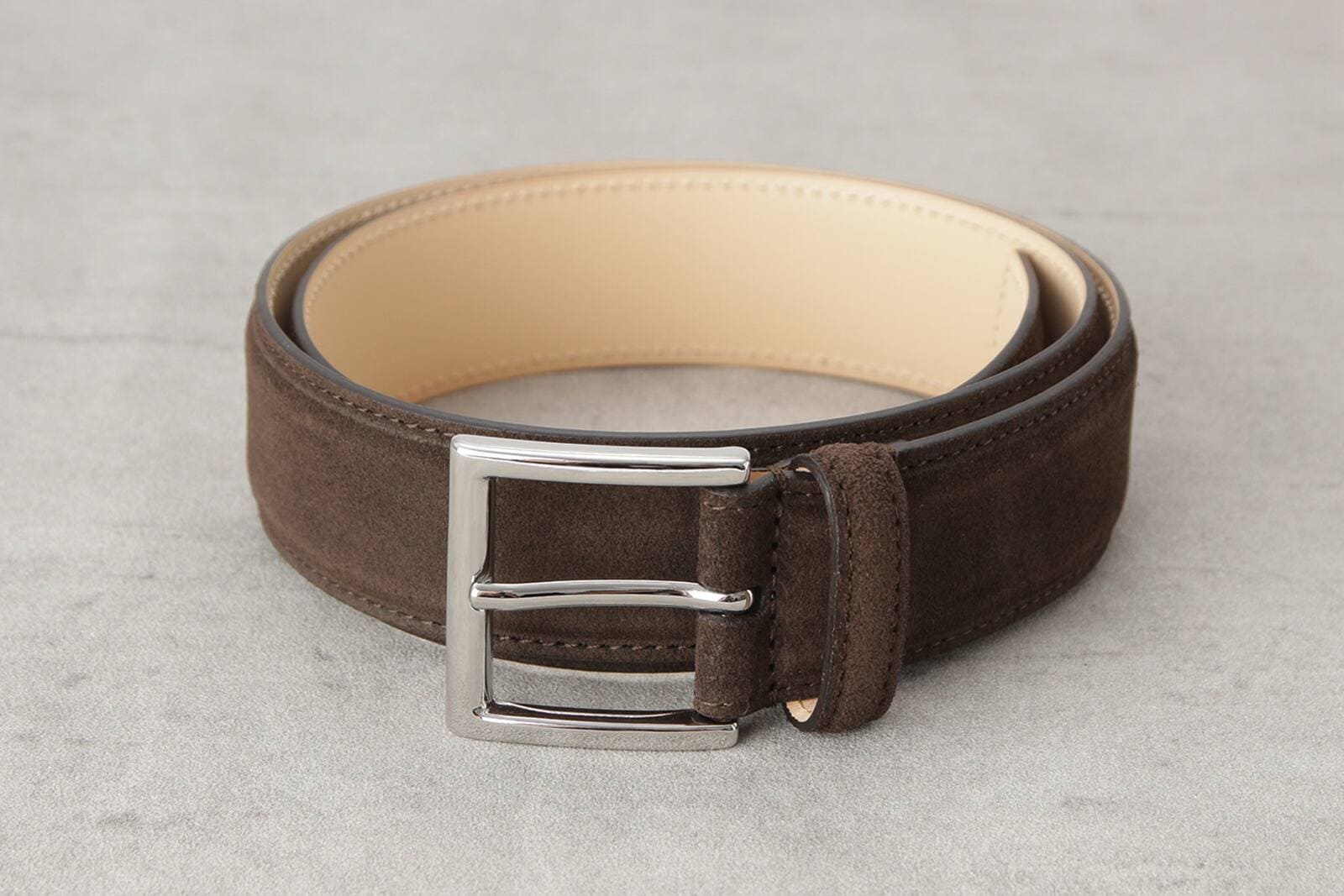 クロケット＆ジョーンズ BELT DARKBROWN ベルト メンズ | TRADING POST