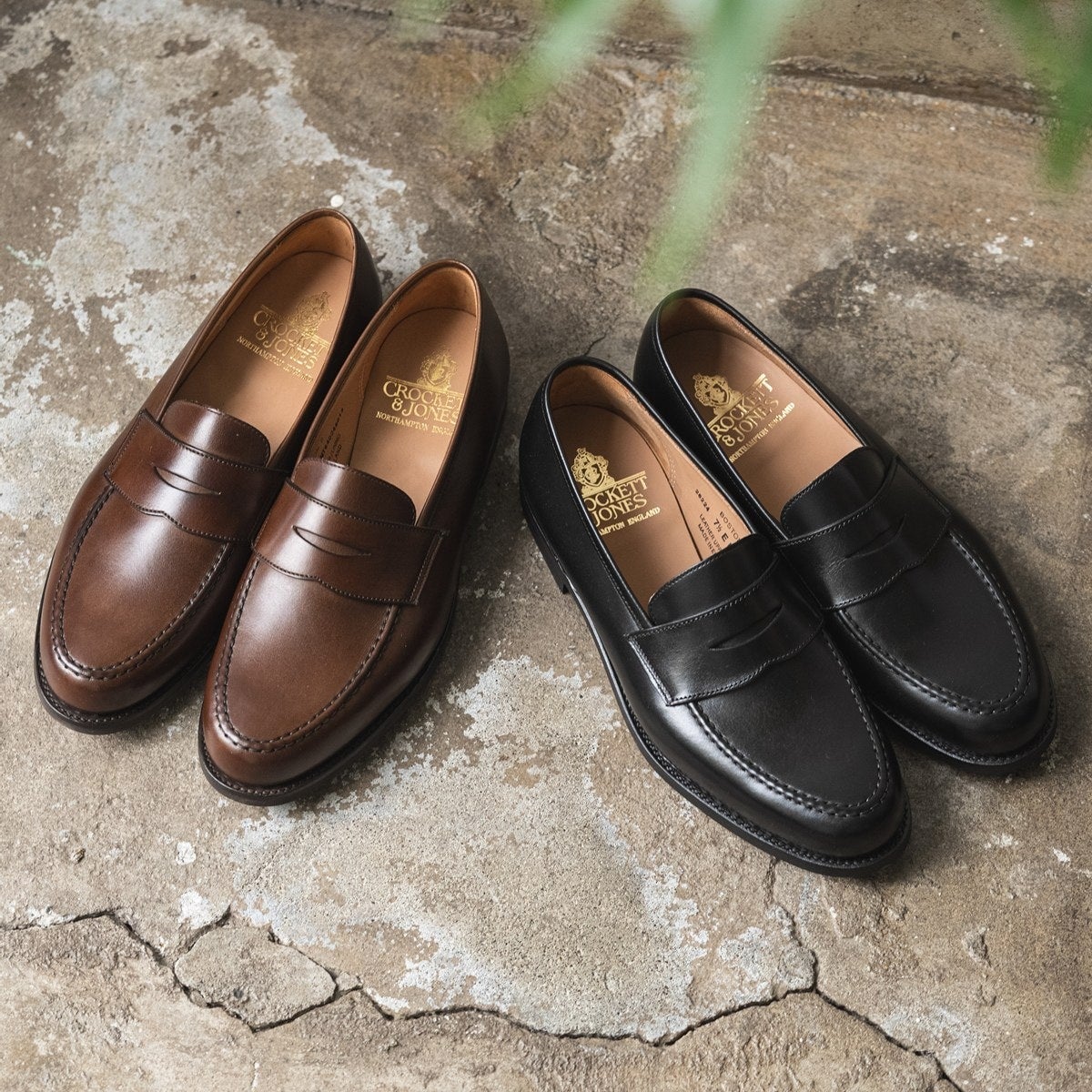 【美品】 Crockett＆Jones　Boston2　Cordovan クロケット＆ジョーンズ ボストン2|BOSTON 2 DARKBROWN ローファー
