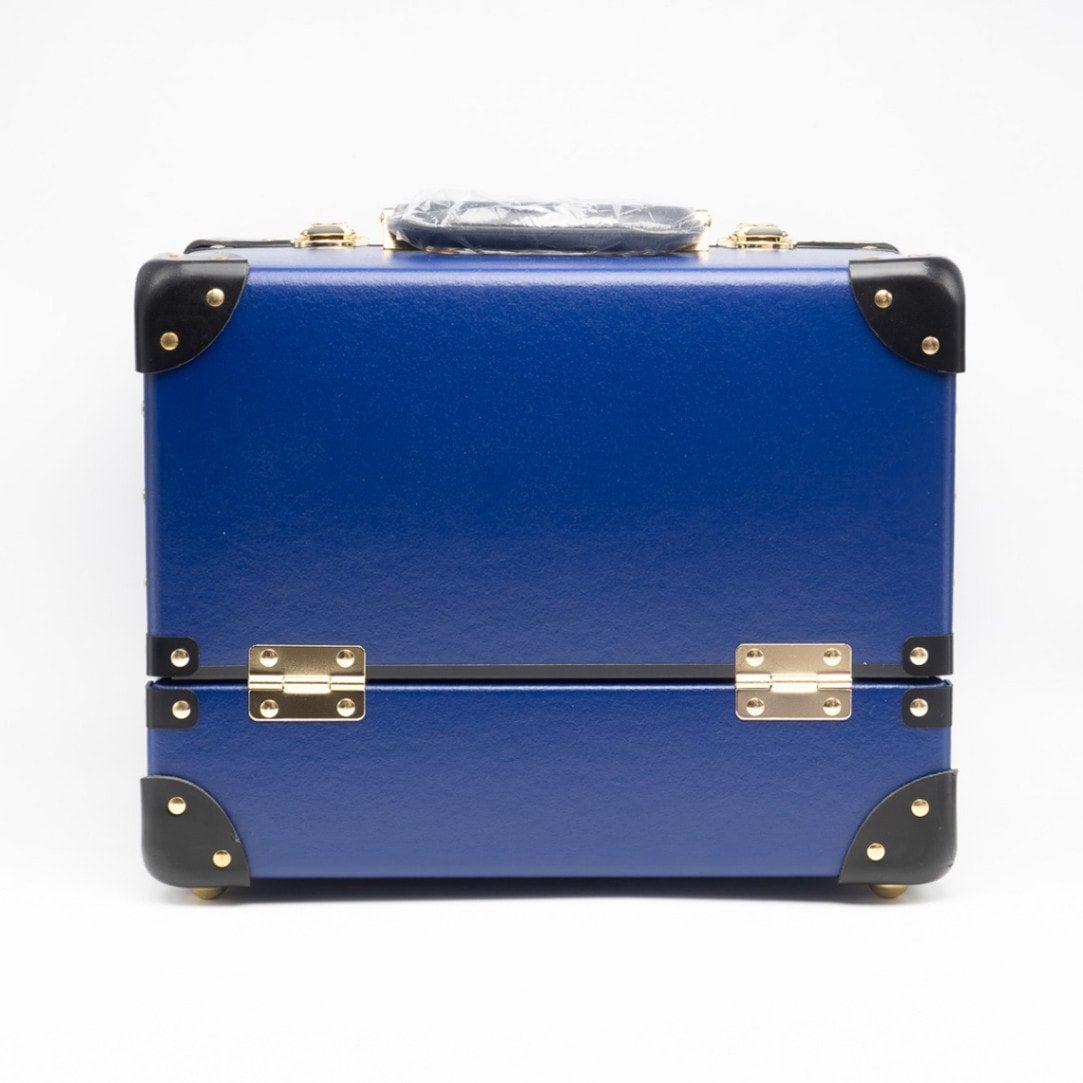 タイムボイジャー シューケア用品収納ボックス NAVY メンテナンス