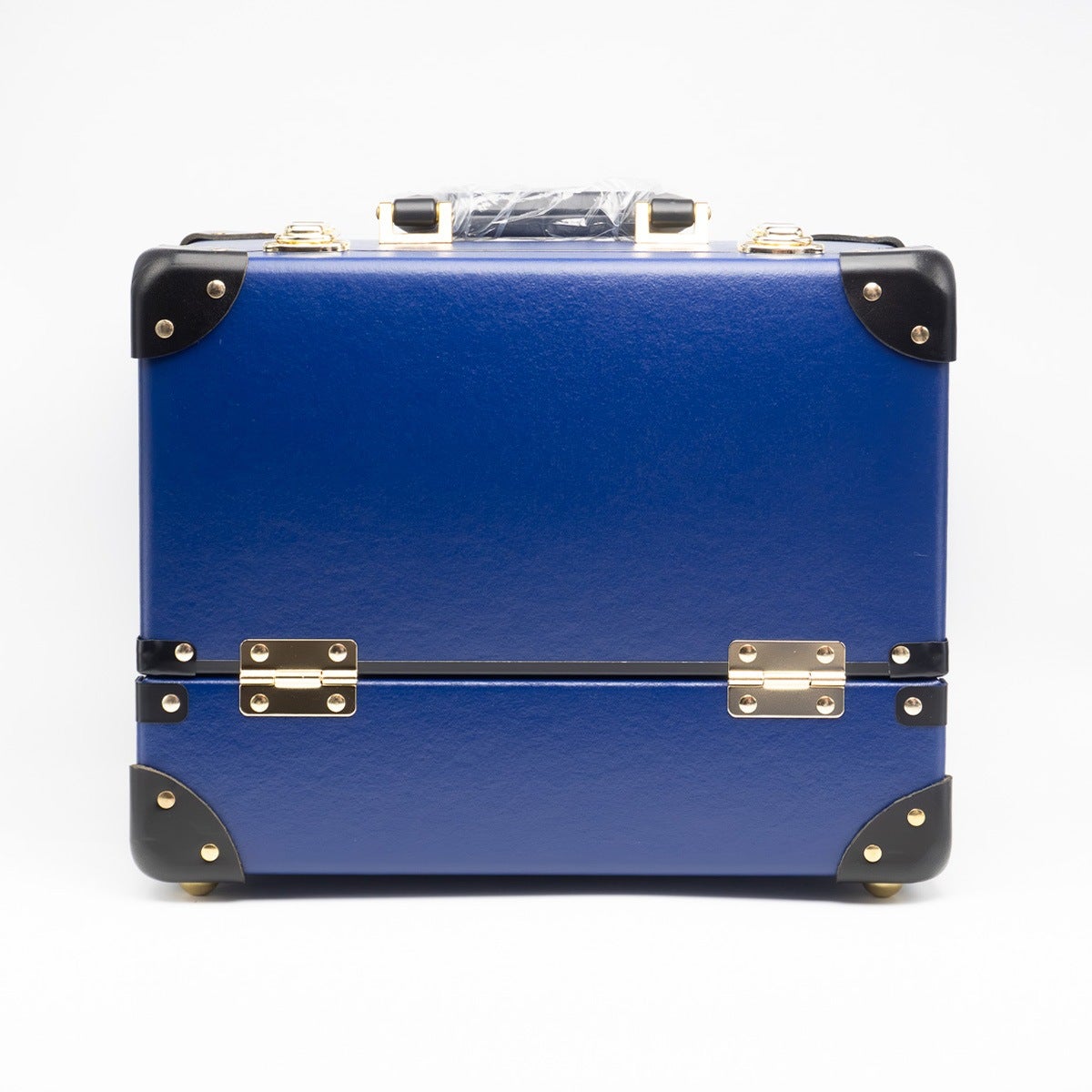 タイムボイジャー シューケア用品収納ボックス NAVY メンテナンス