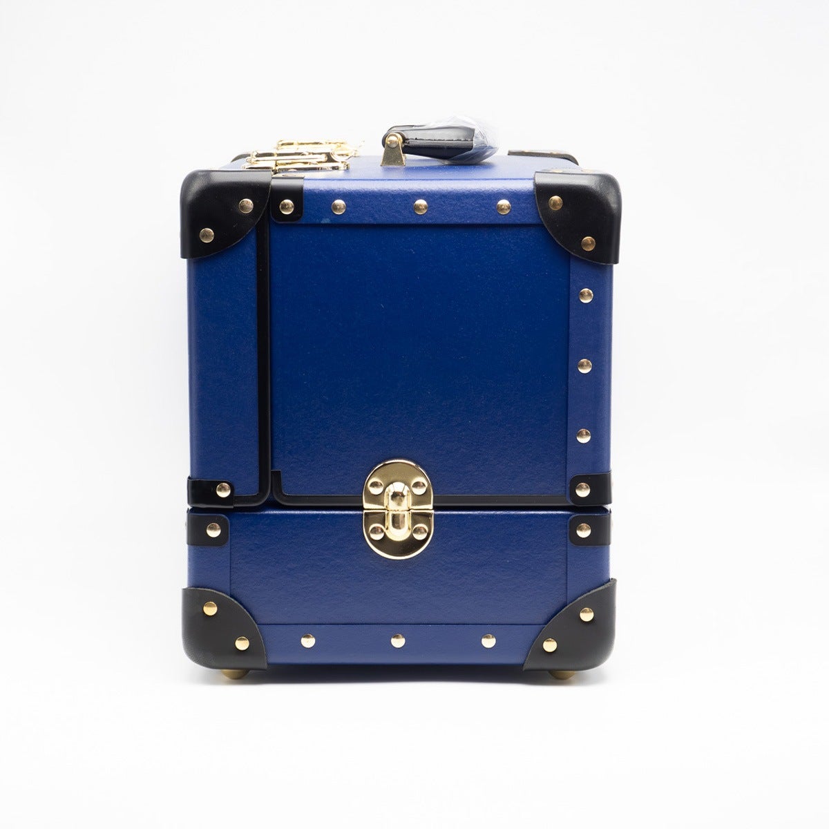 タイムボイジャー シューケア用品収納ボックス NAVY メンテナンス