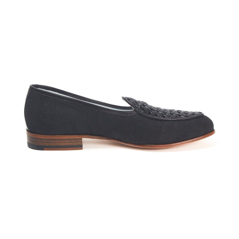 SALE】デュカル 6989 BLACK+BLACK バンプシューズ メンズ[サイズ交換 