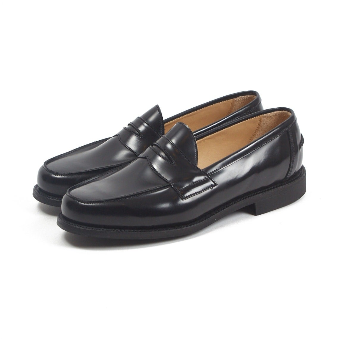 サンダース バットシームローファー|BUTTSEAMLOAFE BLACK ローファー