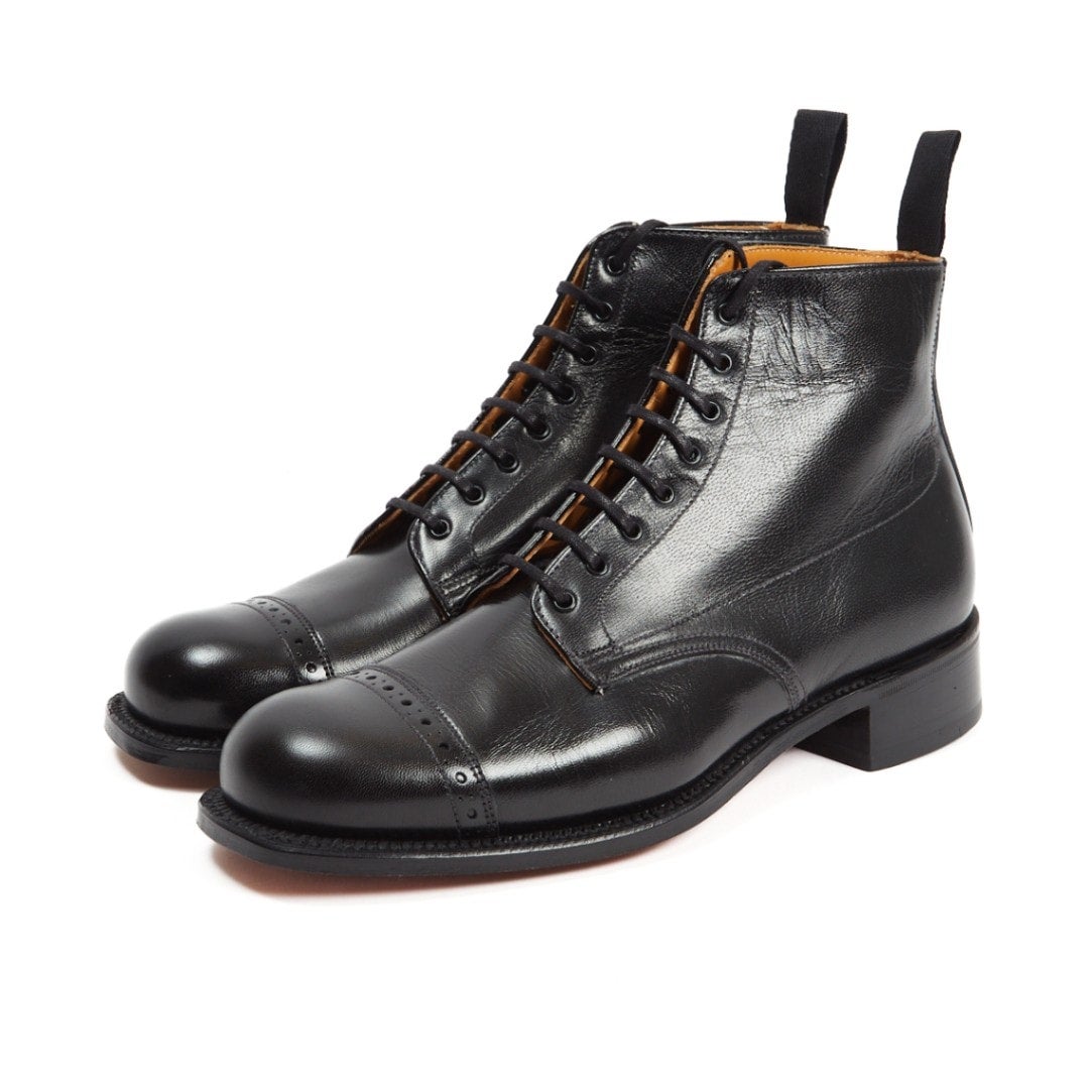 GRENSON グレンソン　レースアップ　ブーツ グレンソン シュー 1|SHOE 1 BLACK レースアップブーツ メンズ