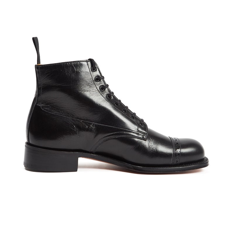 グレンソン シュー 1|SHOE 1 BLACK レースアップブーツ メンズ 