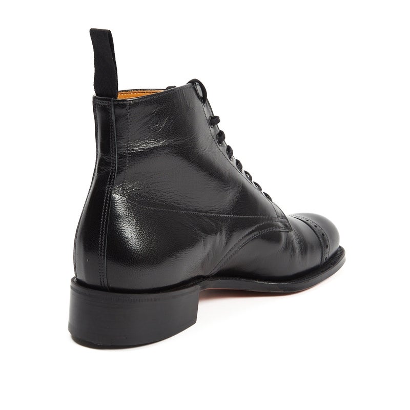 グレンソン シュー 1|SHOE 1 BLACK レースアップブーツ メンズ 