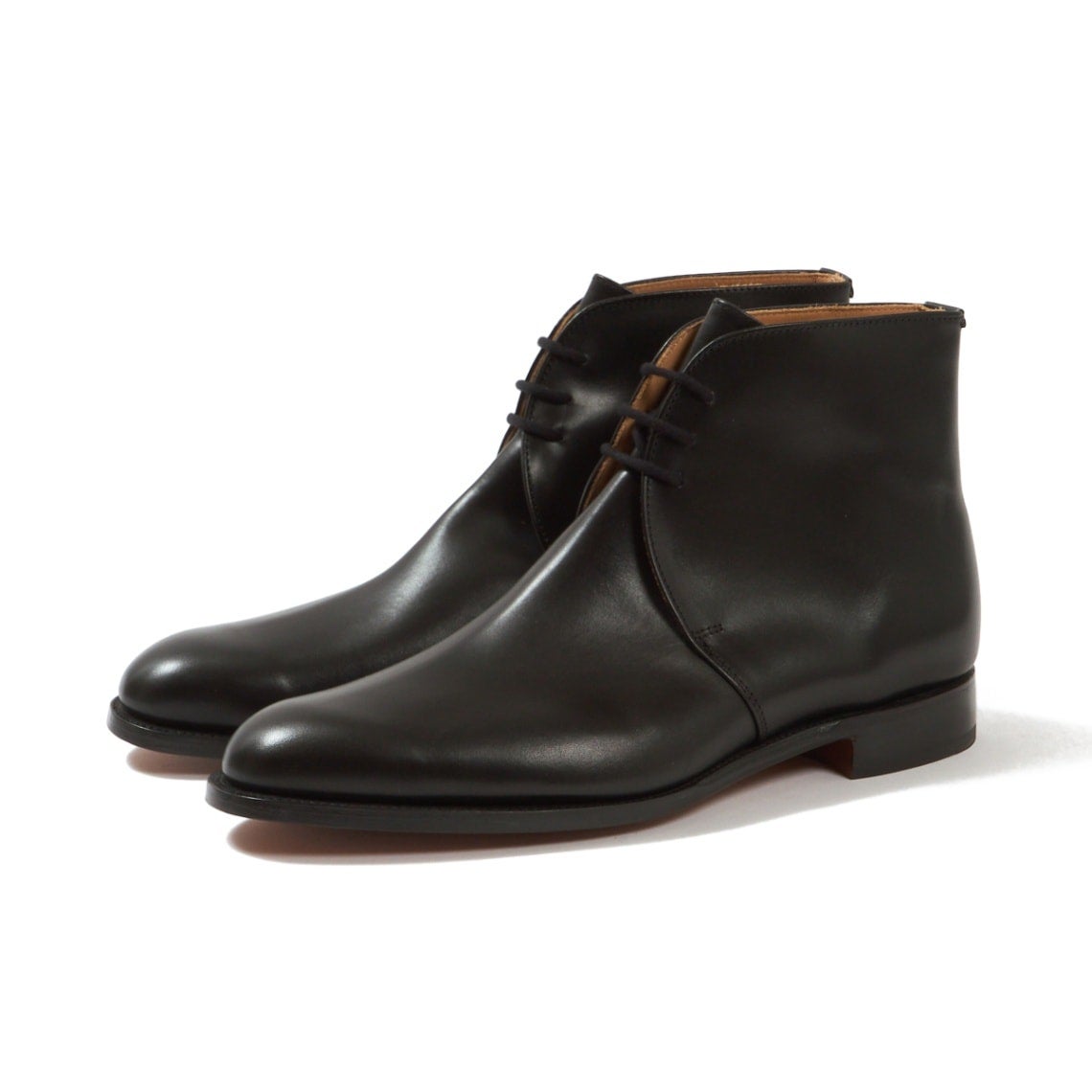 トリッカーズ M7098 BLACK チャッカブーツ メンズ | TRADING POST