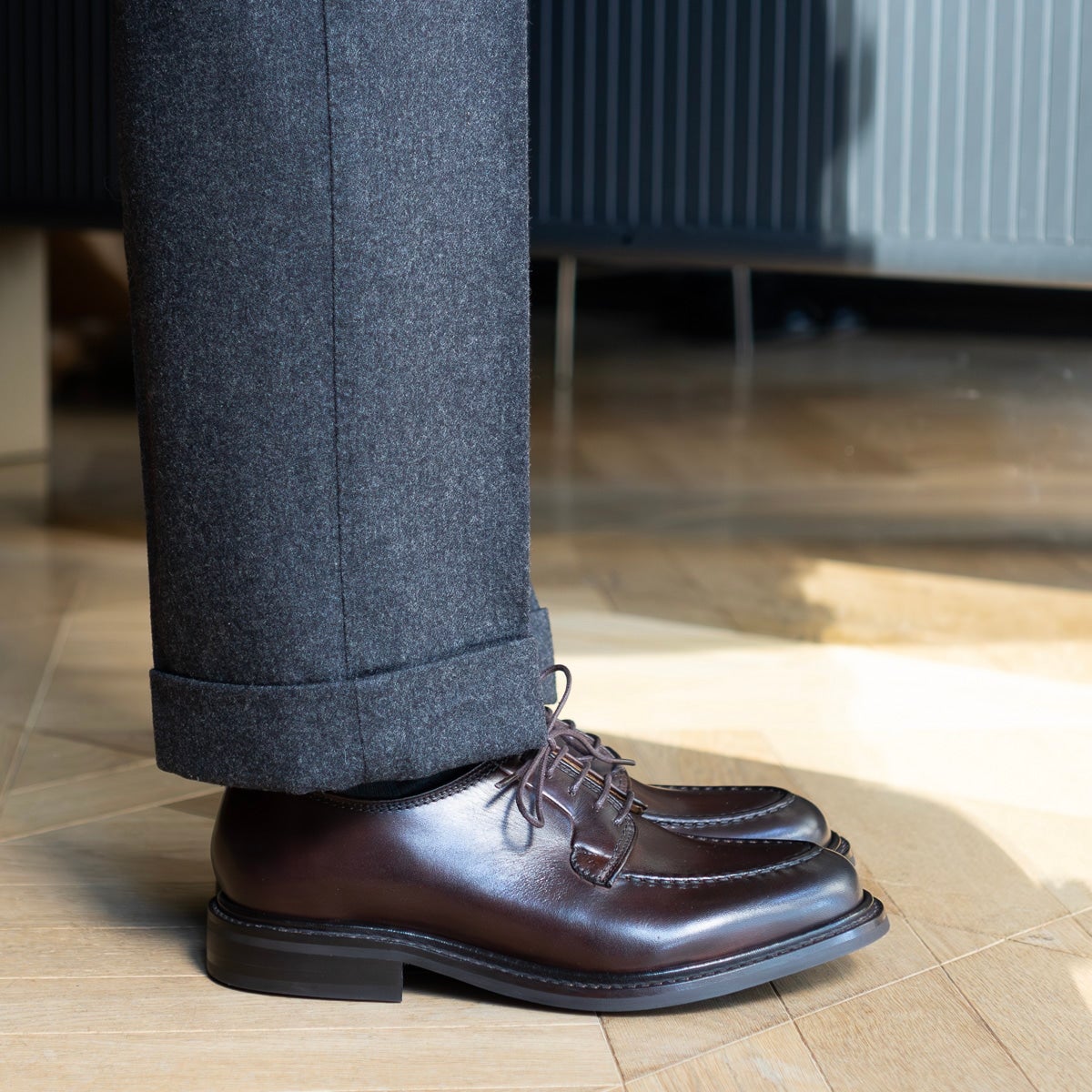 SALE】トレーディングポスト 2102 DARKBROWN Uチップ メンズ[サイズ