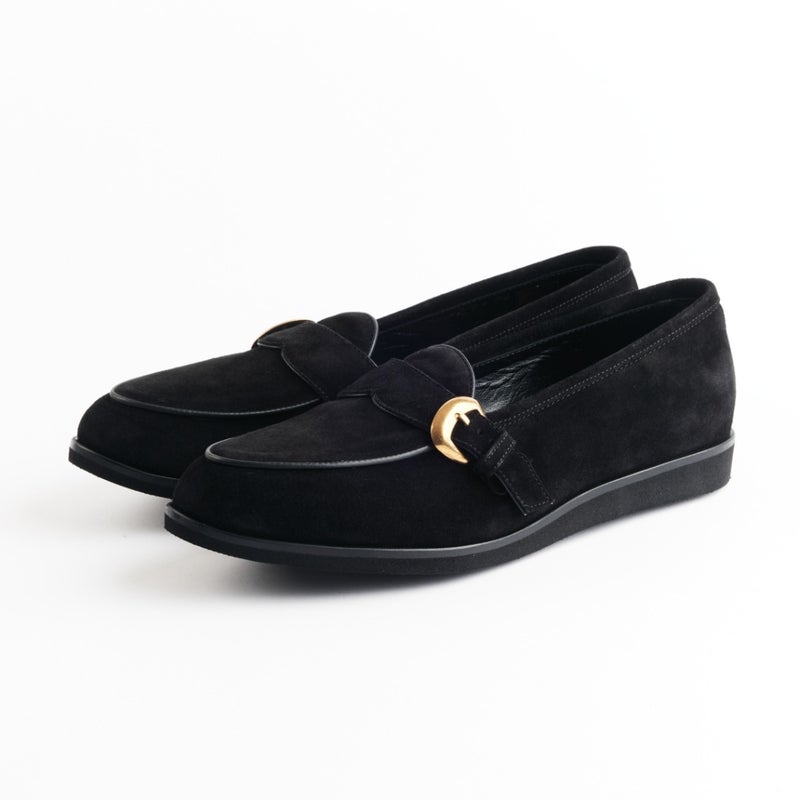 SALE】デュカル 6998 BLACK シングルモンクローファー メンズ 