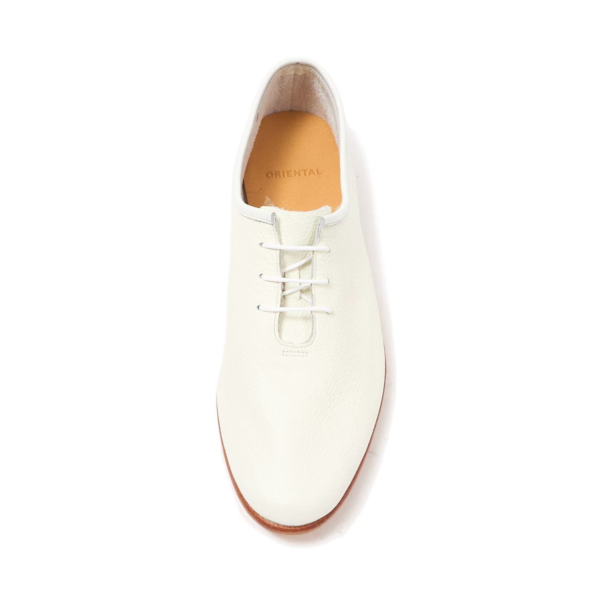 ORIENTAL オリエンタル FRED2 US7.5 美品 オリエンタル フレッド2|FRED 2 WHITE プレーントゥ ユニセックス