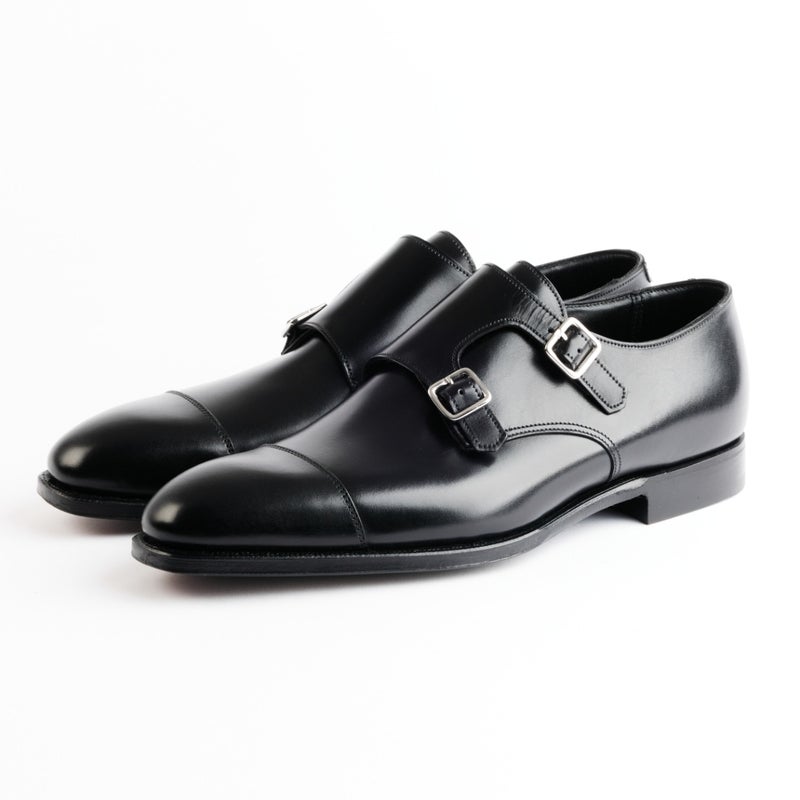 クロケット＆ジョーンズ レプトン4|REPTON 4 BLACK ダブルモンク 